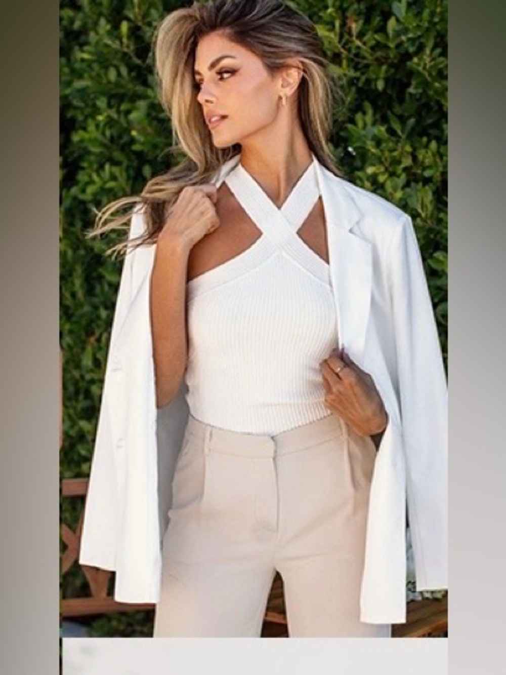Worthington Cross Sweater